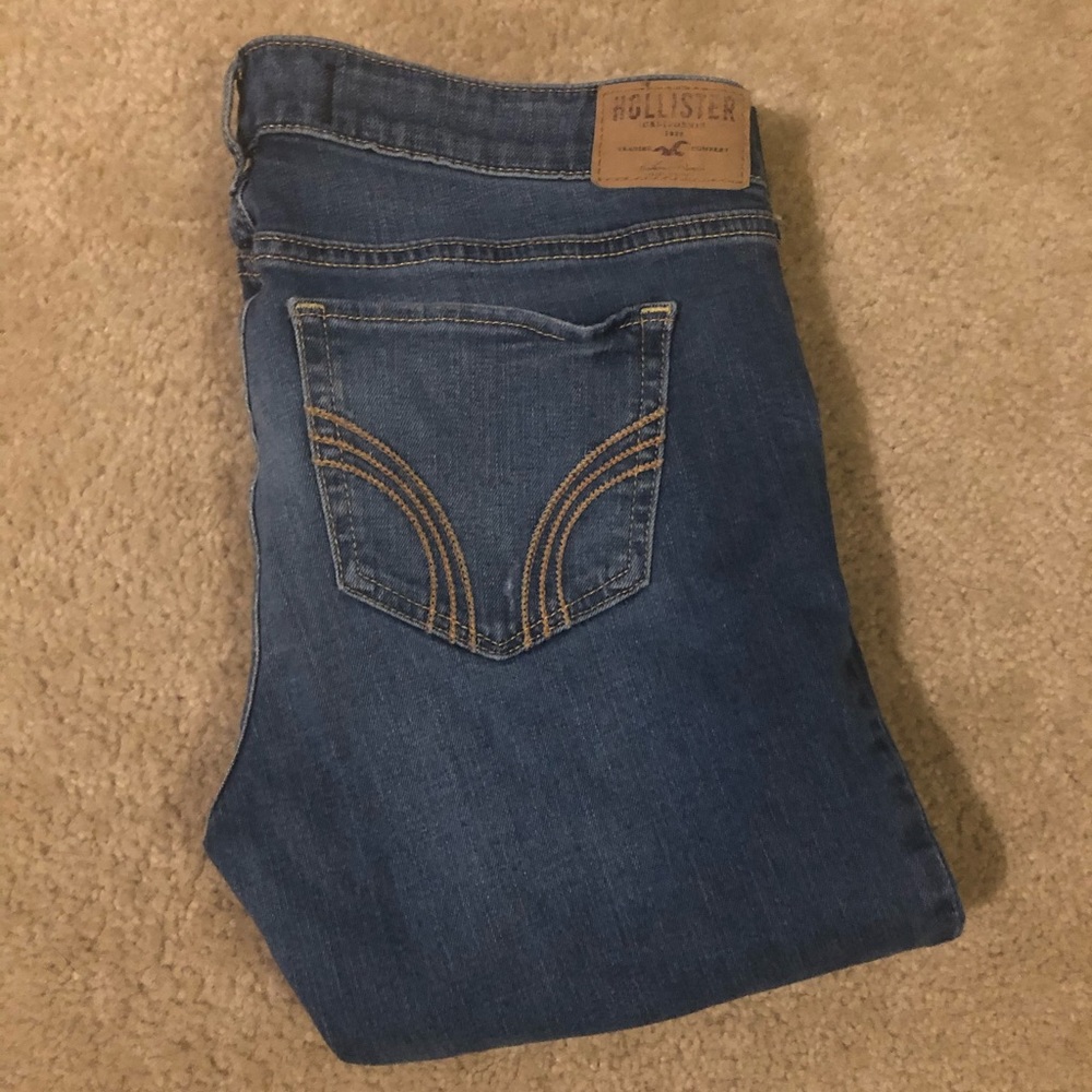 Distressed Hollister jeans